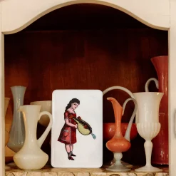 Vide-poche rectangulaire Giselle en fer - 14 × 21,5 cm