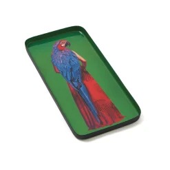 Vide-poche rectangulaire Isadora en fer - 12,5 × 28 cm